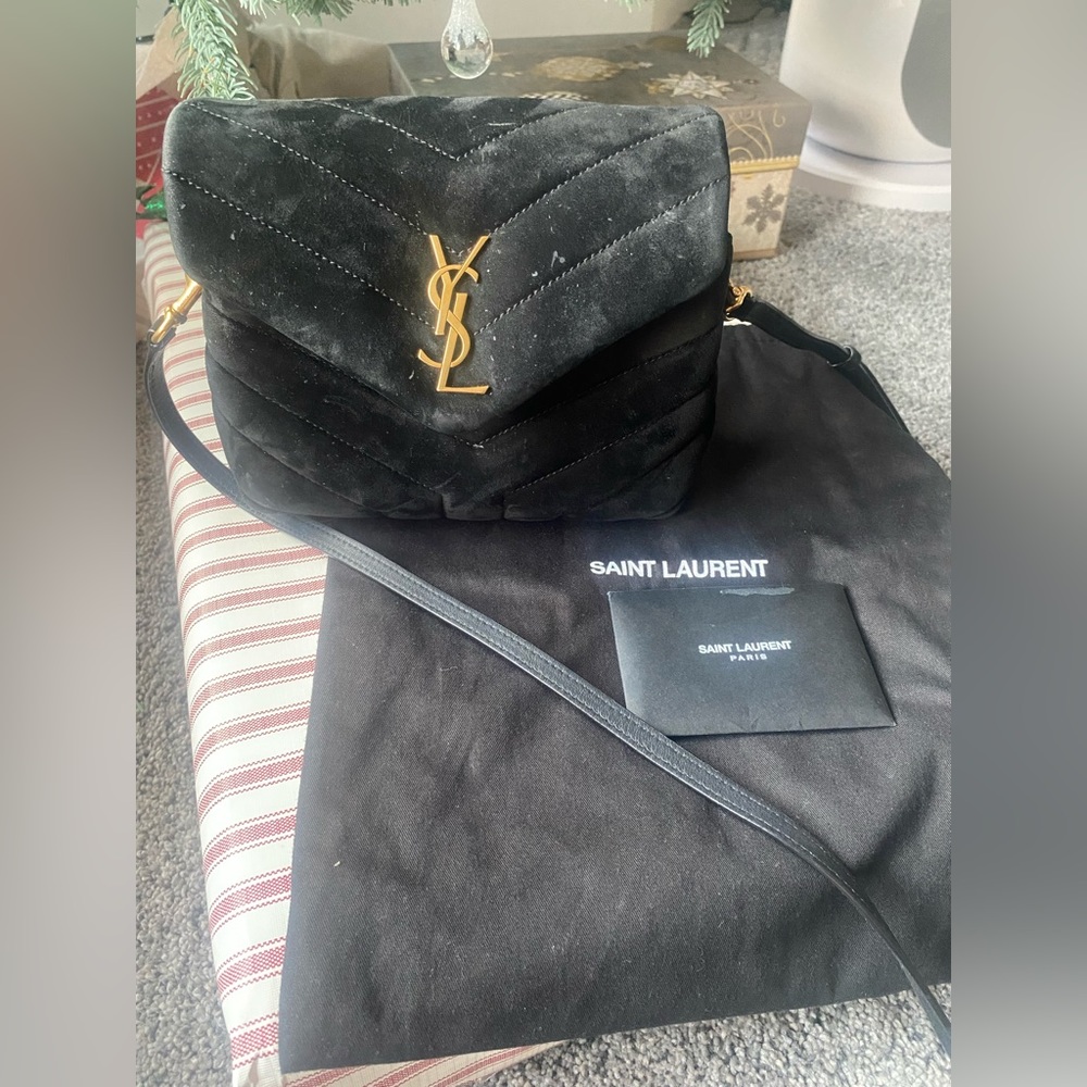 Ysl Loulou toy suede black used and lots of life left - Picture 9 of 9